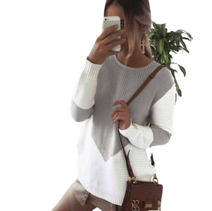 Knit sweater for women with structured design and modern accents Lune London
