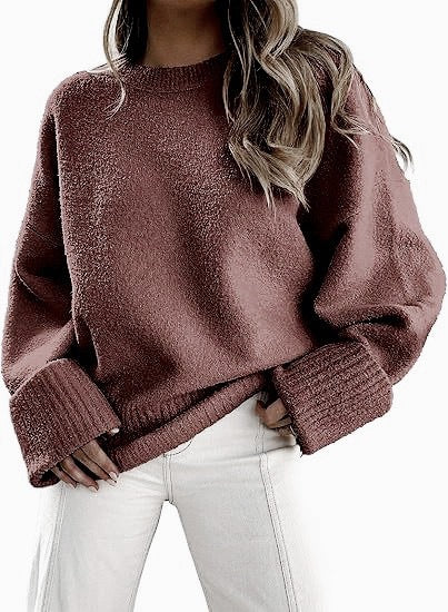 Ladies cozy chic sweater