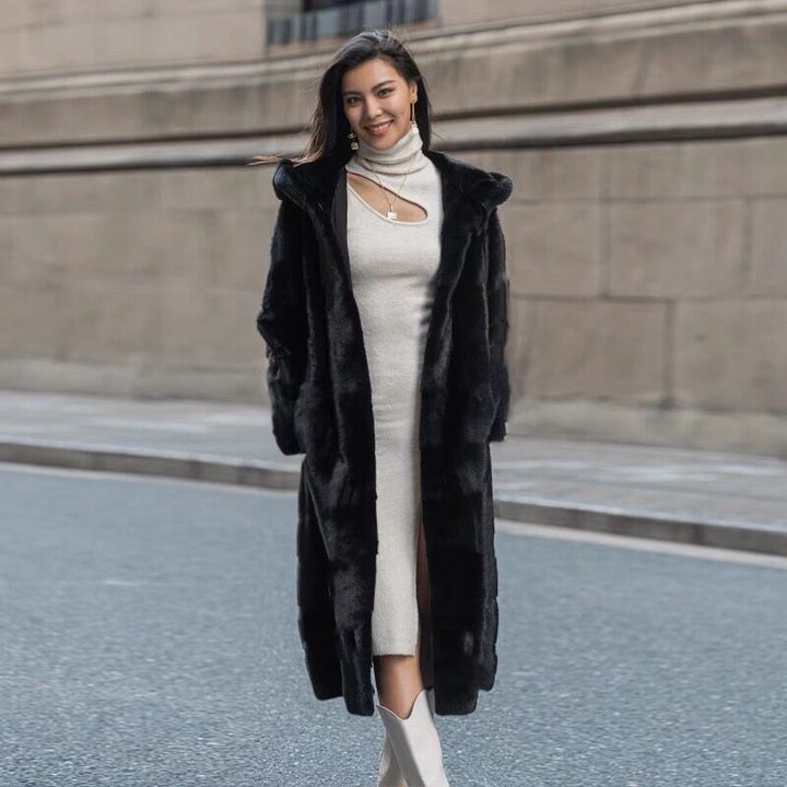 Elegant long coat for women Lune London