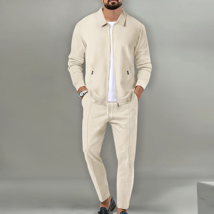 Sports leisure set for men with functional high collar and breathable properties Lune London