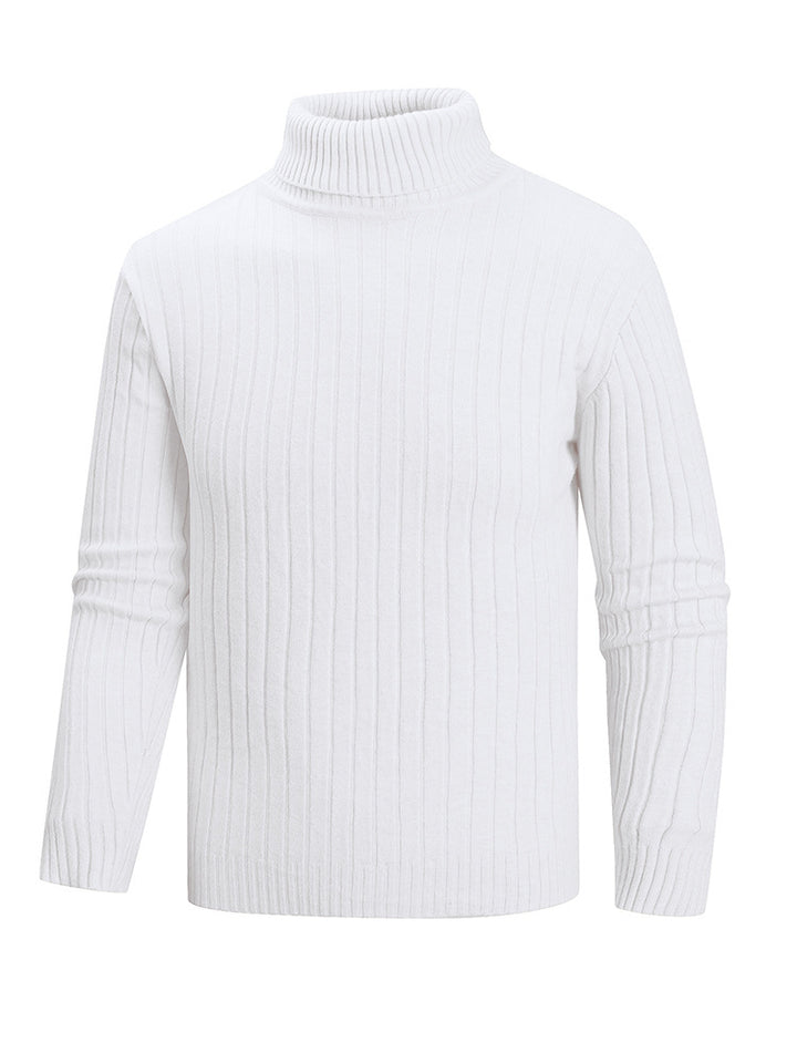 High-quality fine knit turtleneck sweater for men Lune London