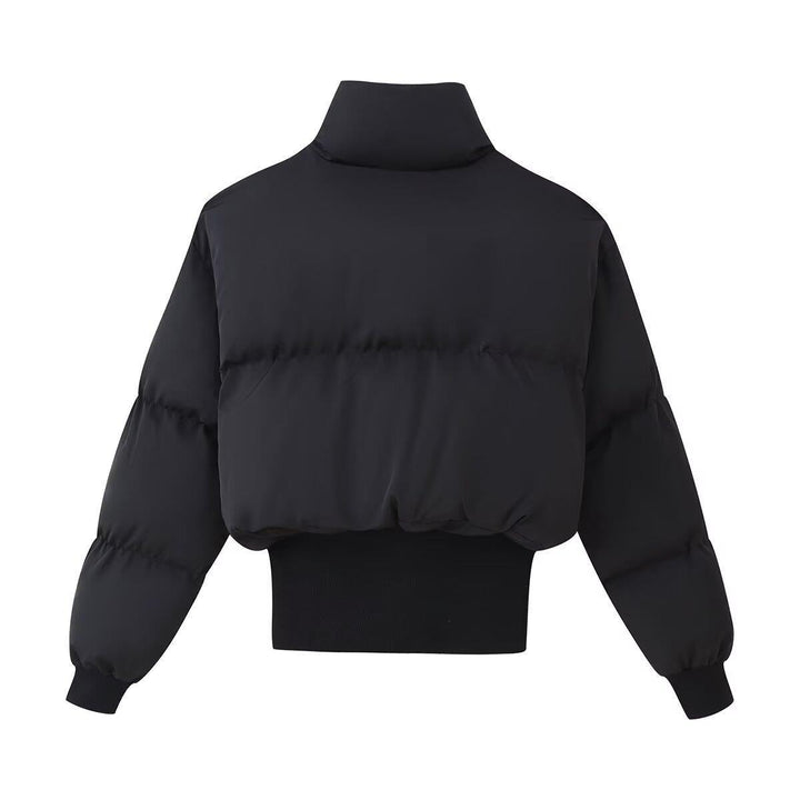 Quilted jacket for women with high collar and elastic finishes Lune London