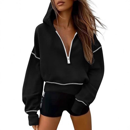 Ladies Full Zip Hoodie Lune London