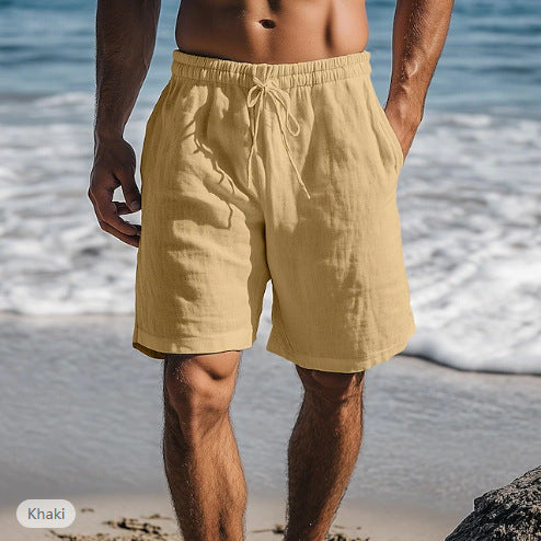 Shorts de bain pour hommes avec taille élastique et poches pratiques Lune London