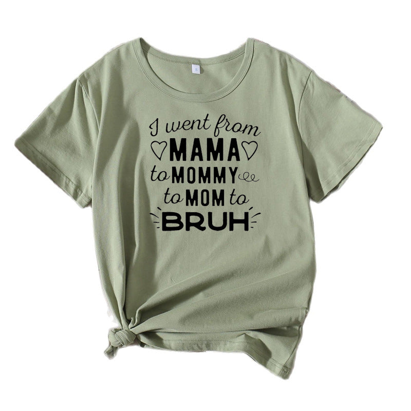 Women Graphic T-shirt Humorous Quote Lune London