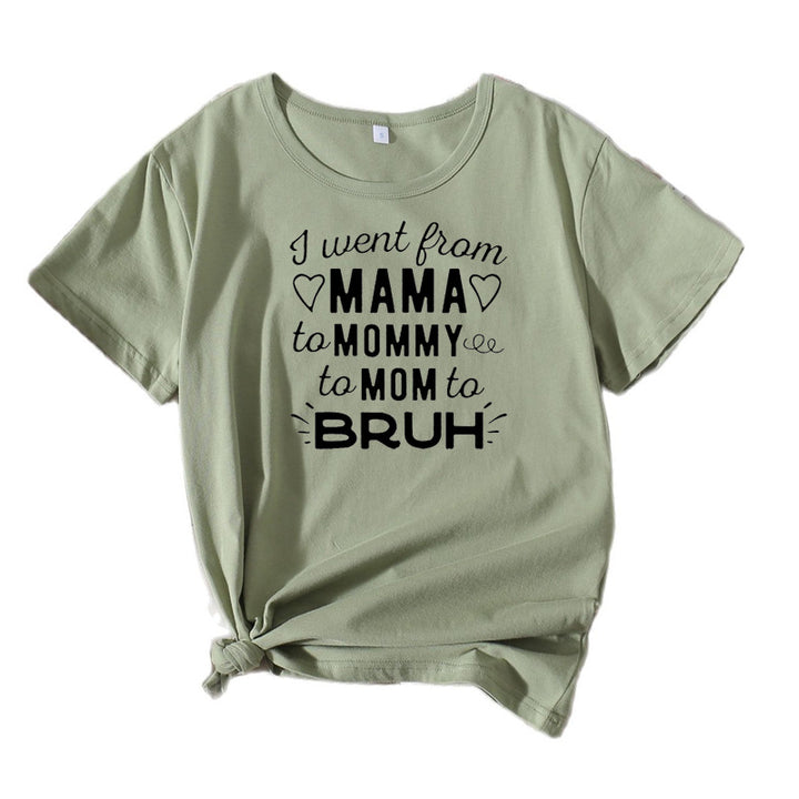 Women Graphic T-shirt Humorous Quote Lune London