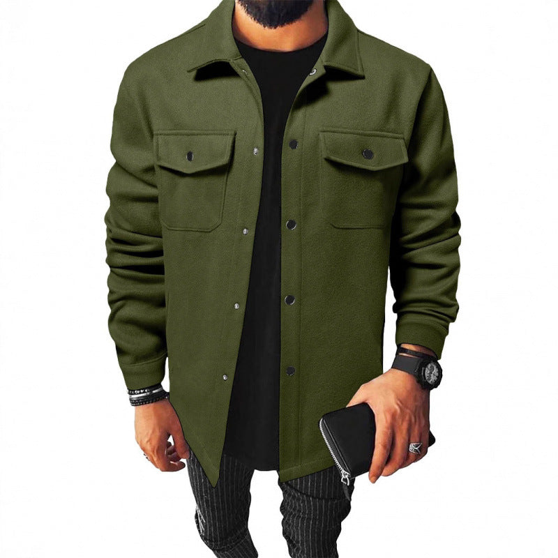 Men's blazer shirt made of durable material with practical pockets Lune London