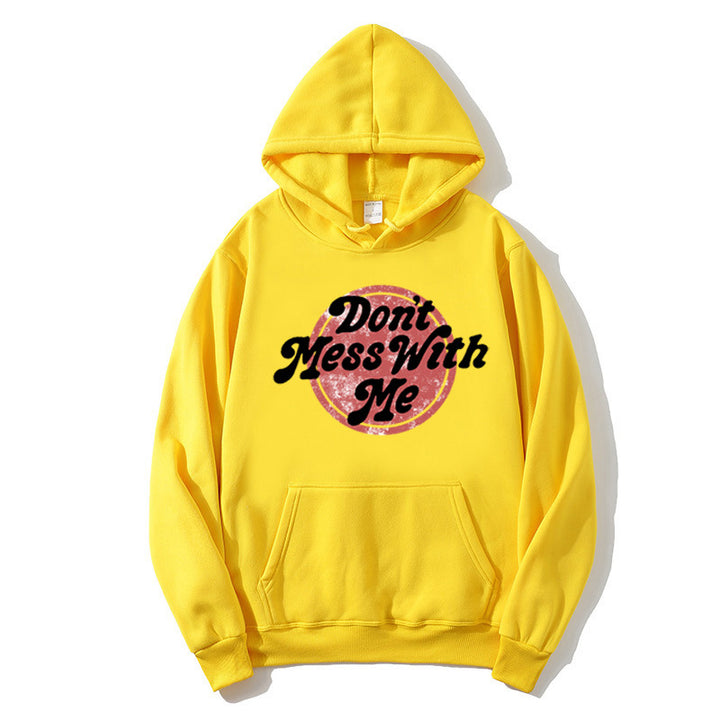 Women's hoodie with creative statement design Chic & Stil