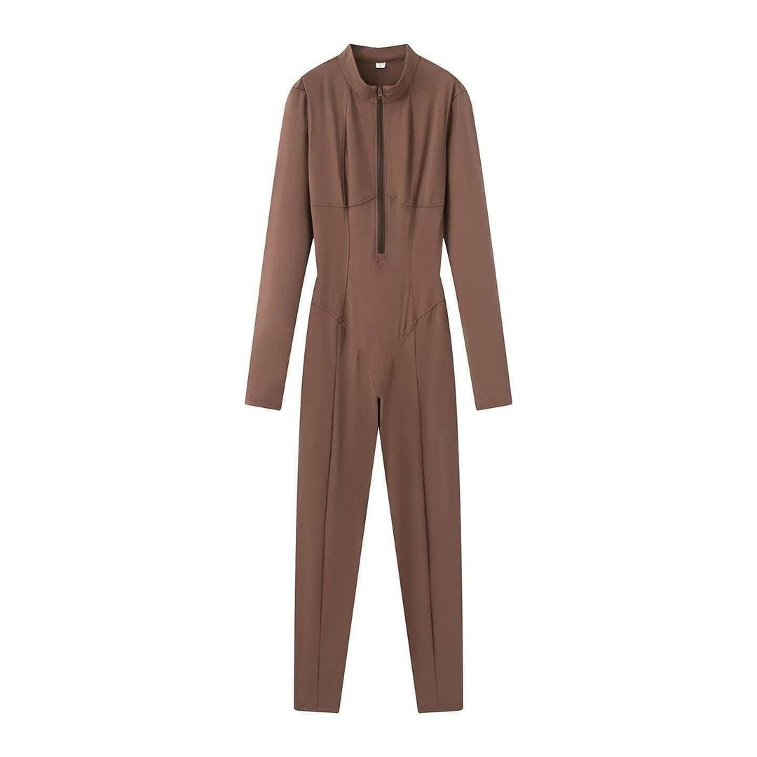 Combinaison sportive femme avec col montant Chic & Stil