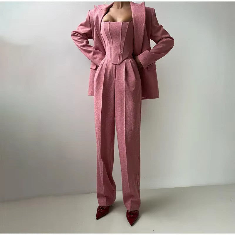 Women's jacket with fitted top and wide legs Lune London