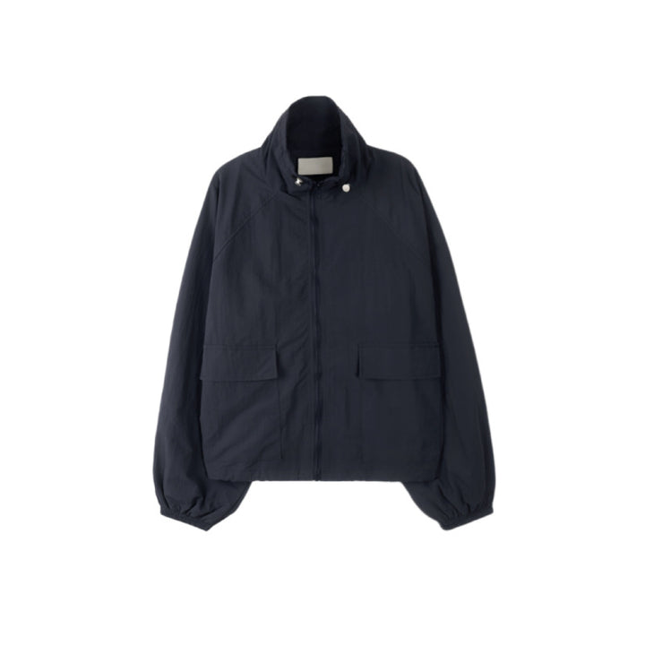 Women's sporty transitional jacket with high collar and practical pockets Chic & Stil