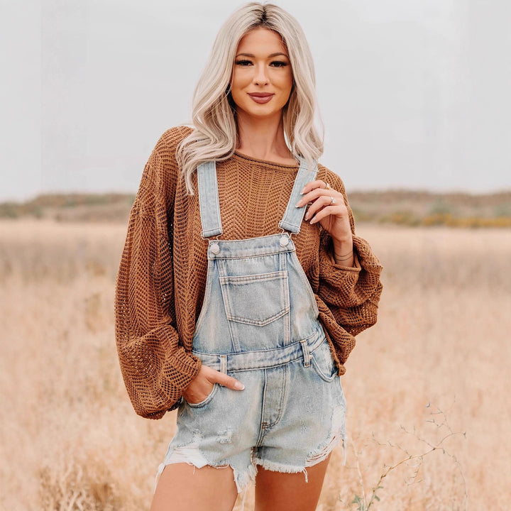 Women's Casual Sweater with Loose-Fitting Sleeves Lune London