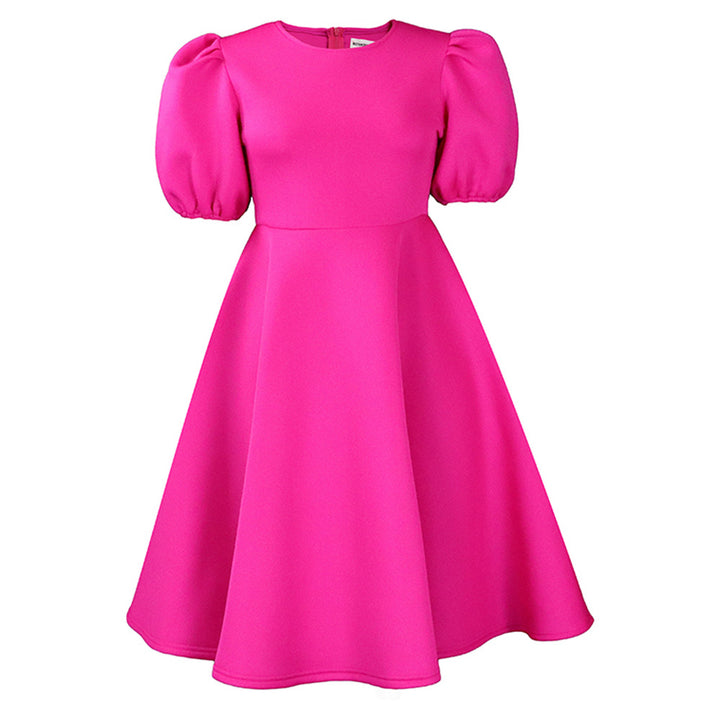 Skater dress for women with voluminous sleeves and a flared skirt Lune London