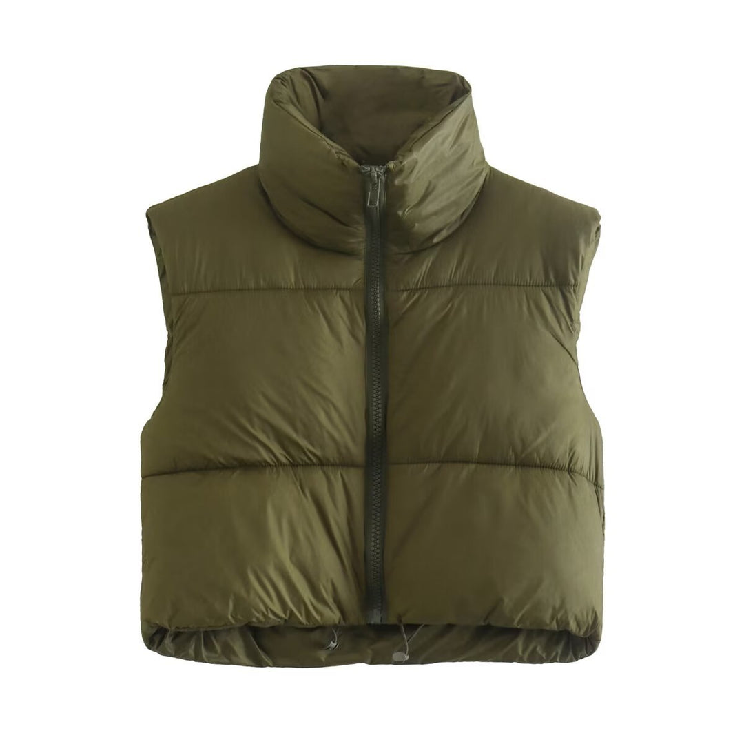 Ladies hip-length heat vest Lune London