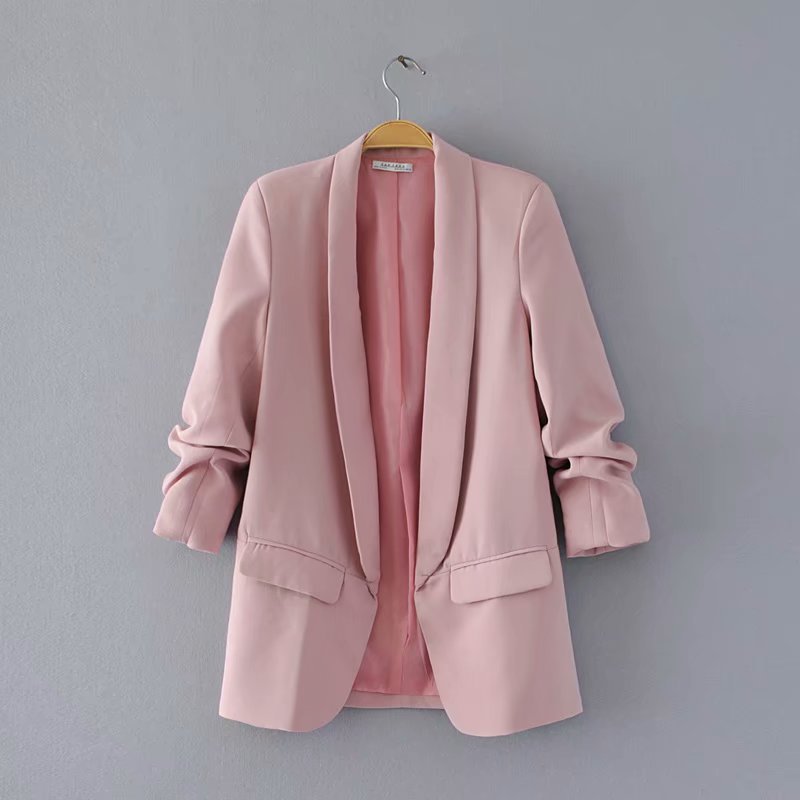 Ladies modern blazer with elegant cut and practical pockets Lune London