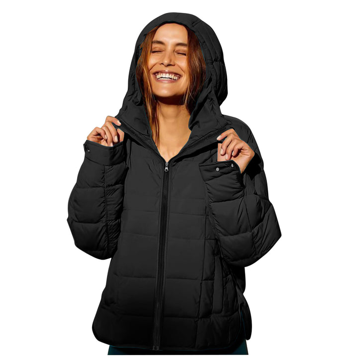 Veste d'hiver pour femmes avec capuche amovible et revêtement déperlant Chic & Stil