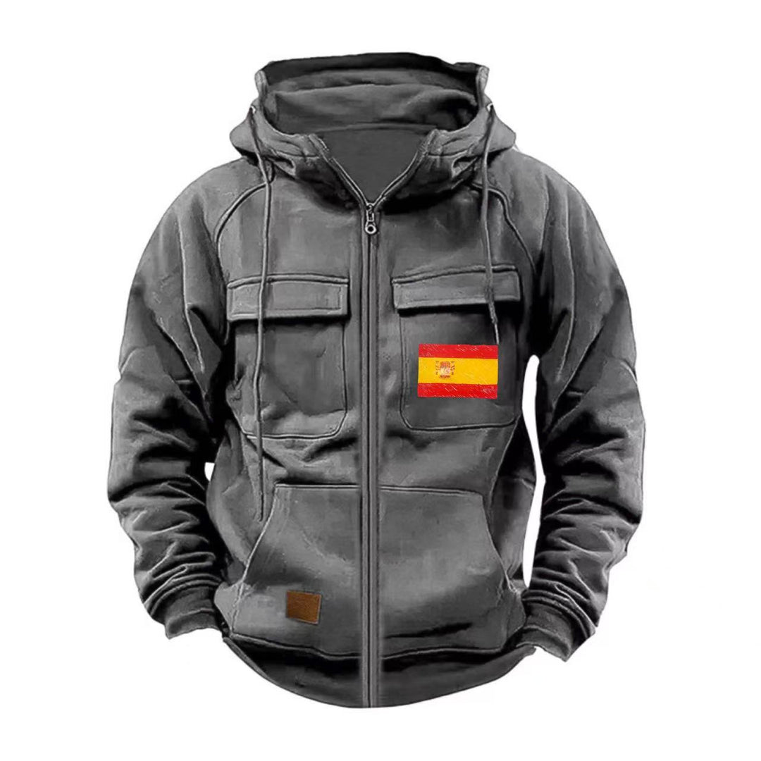 Functional jacket for men with multiple pockets Lune London