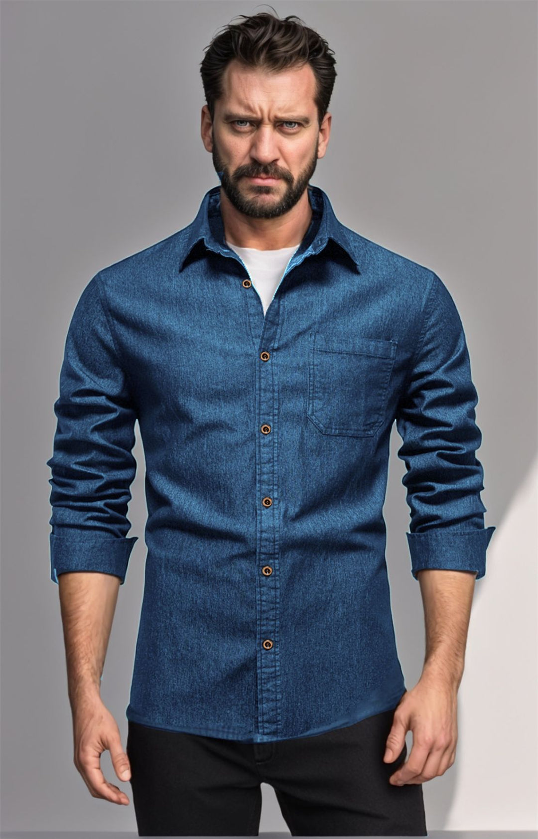 Lune London Men's Denim Shirt