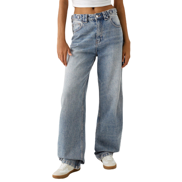 Women's wide High-Waist jeans with elegant cut and casual design Lune London