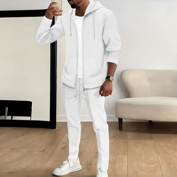 Men's sports set with zipper and hood Lune London