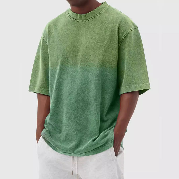 Casual oversized T-shirt for men with gradient colors Lune London