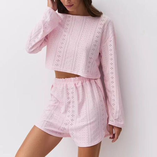 Leisure set for women with a lightweight top and an elastic skirt Lune London