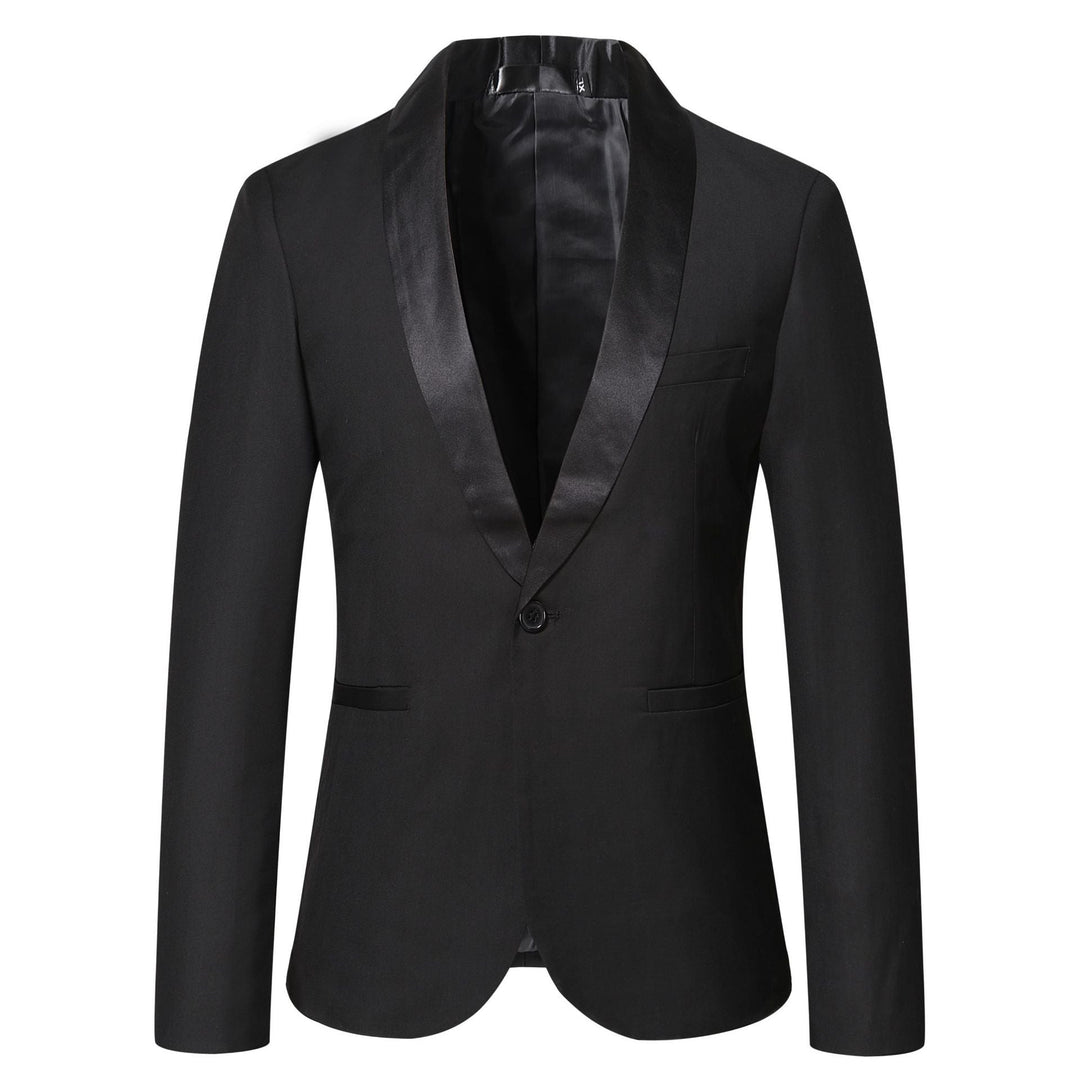 Lune London | Men's elegant tuxedo blazer with satin lapel trim