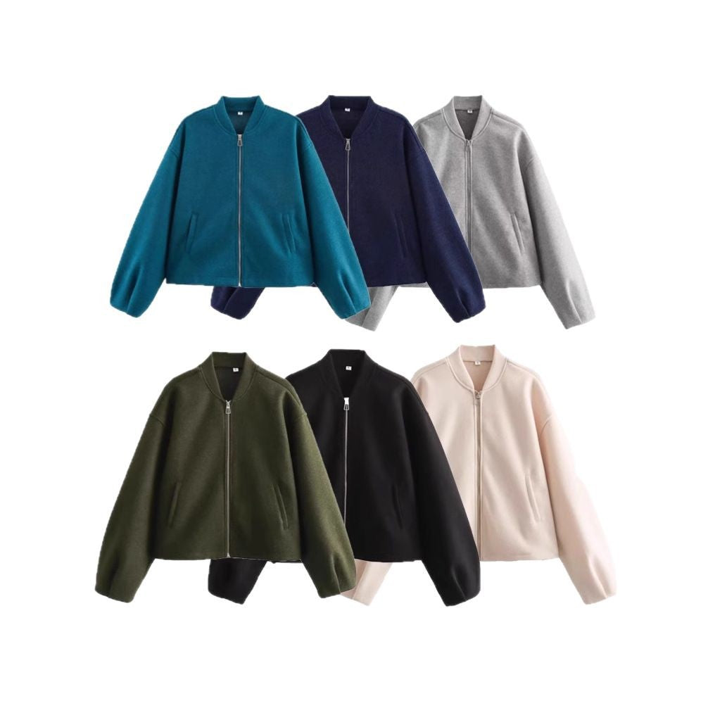 Casual quilted jacket for women with a modern cut and practical pockets Lune London