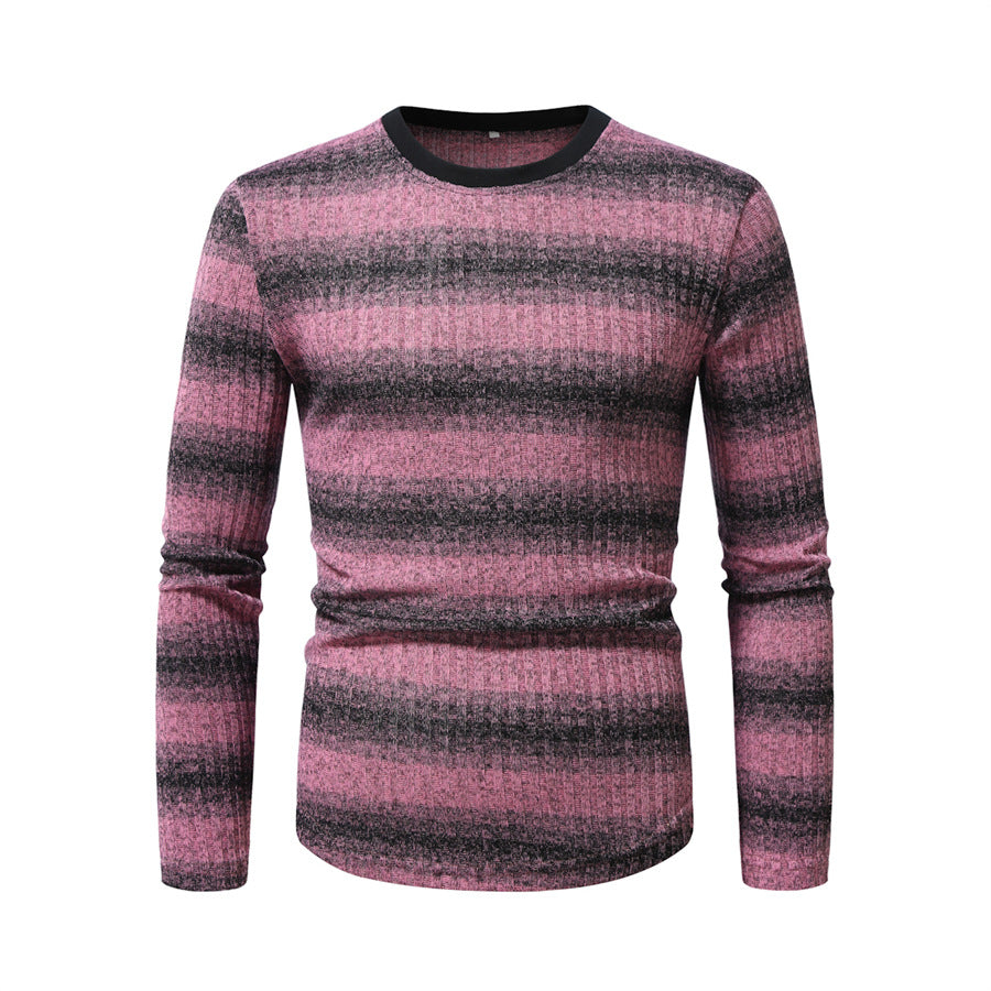 Men's long-sleeve shirt with modern structured pattern Lune London