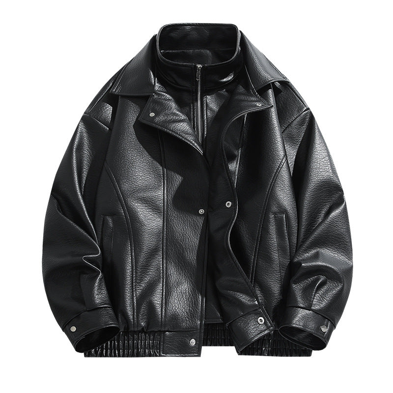 Lune London women's casual synthetic leather jacket