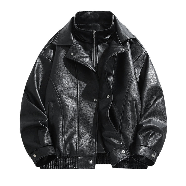 Lune London women's casual synthetic leather jacket