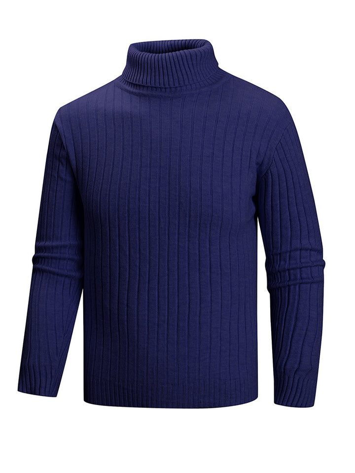 High-quality fine knit turtleneck sweater for men Lune London