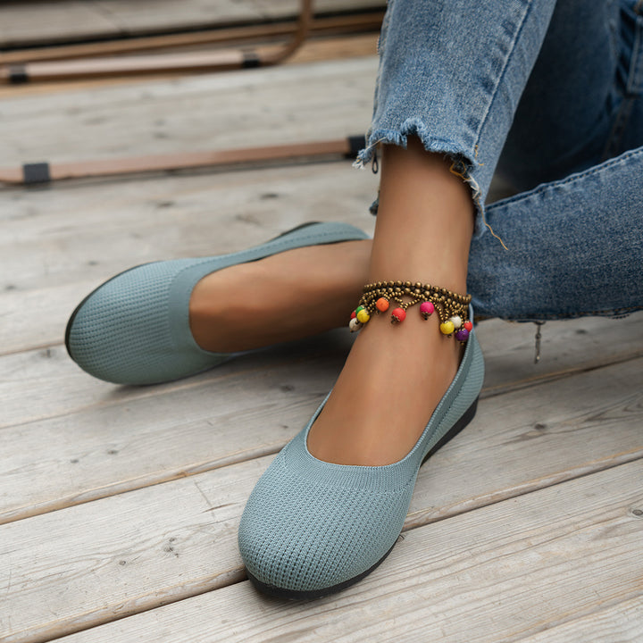 Elegant and comfortable ballerinas for ladies with breathable upper Lune London