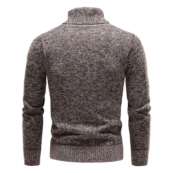 Men's Turtleneck Sweater Made Of Soft Knit Fabric Lune London