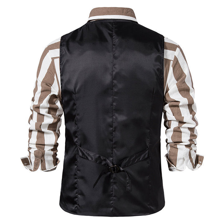Veste élégante pour hommes au motif à carreaux classique avec poches pratiques Lune London
