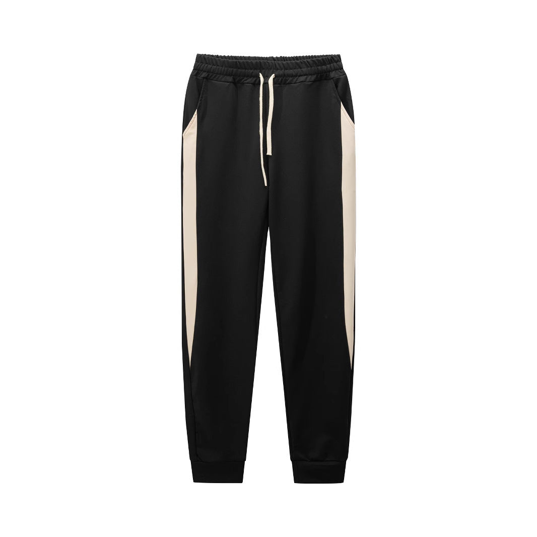 Men's leisure sports pants with contrasting stripes on the sides Lune London