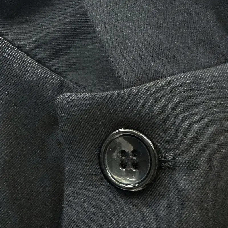Men’s Modern Suit Blazer with High Collar – Elegant Tailored Fit | Lune London