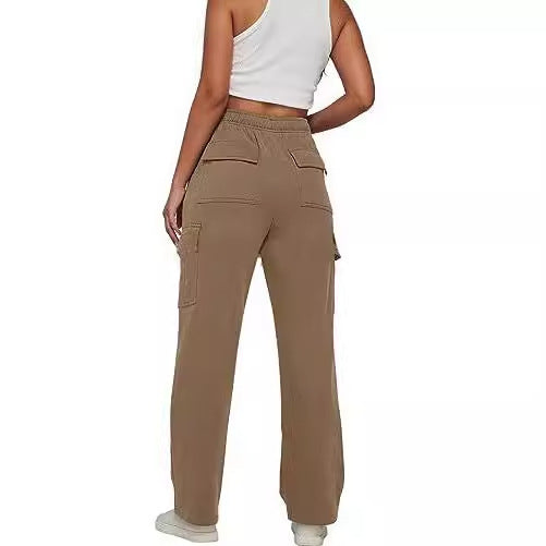 Women's casual cut cargo pants Lune London