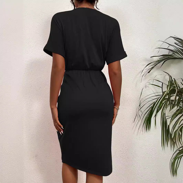 Wrap dress for women with an elegant V-neckline and a multitude of styling possibilities Lune London