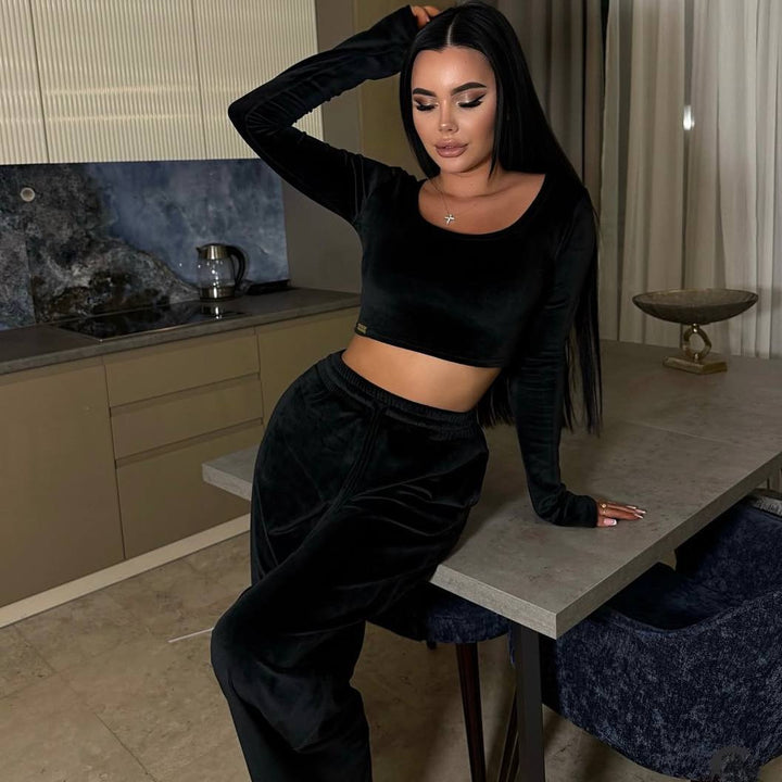 Women crop-top sweatshirt Chic & Stil