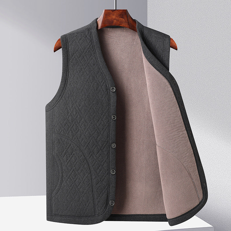 Quilted vest for women with practical pockets and modern design Lune London