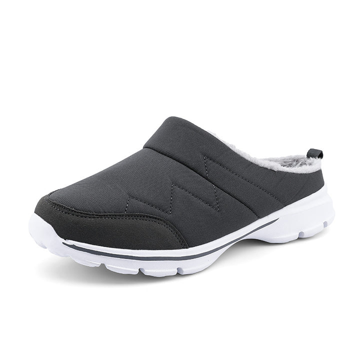Slippers for women with non-slip sole and elastic shaft Lune London