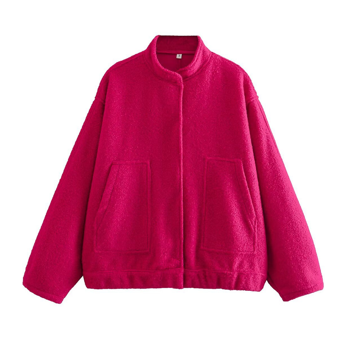 Women Oversized Winter Jacket with Practical Pockets Lune London