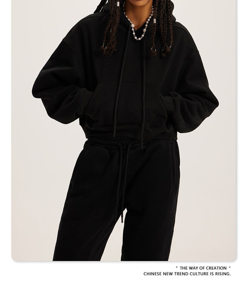 Lune London short hoodie set and jogger pants for women