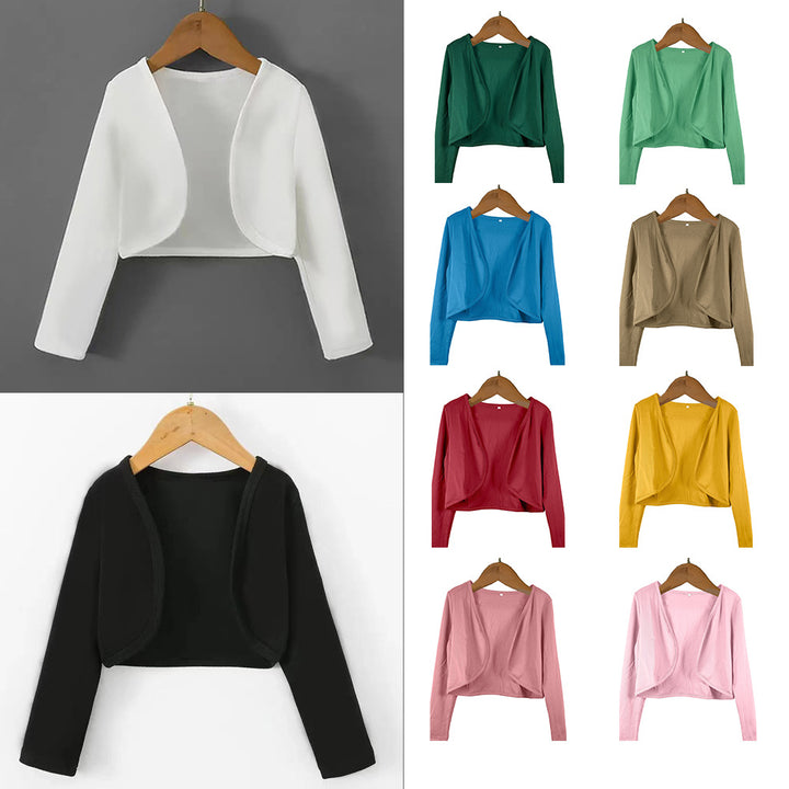 Short cardigan for women with open cut and long sleeves Lune London