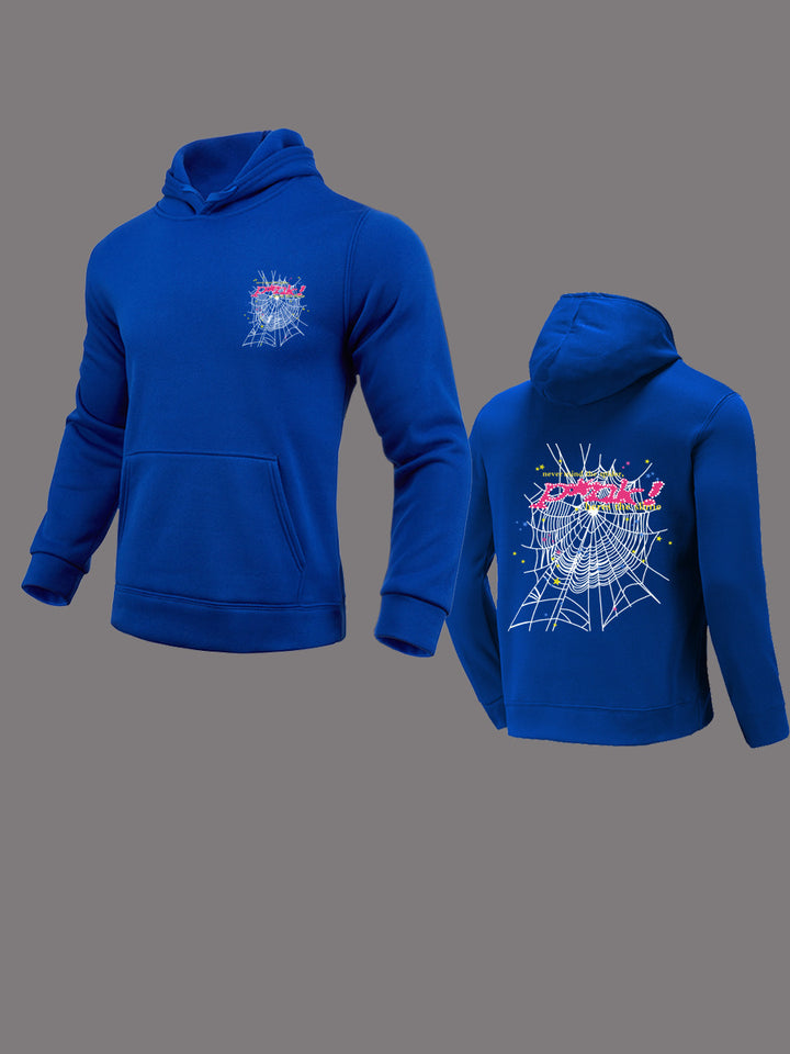 Men's casual hoodie with innovative graphic design Lune London