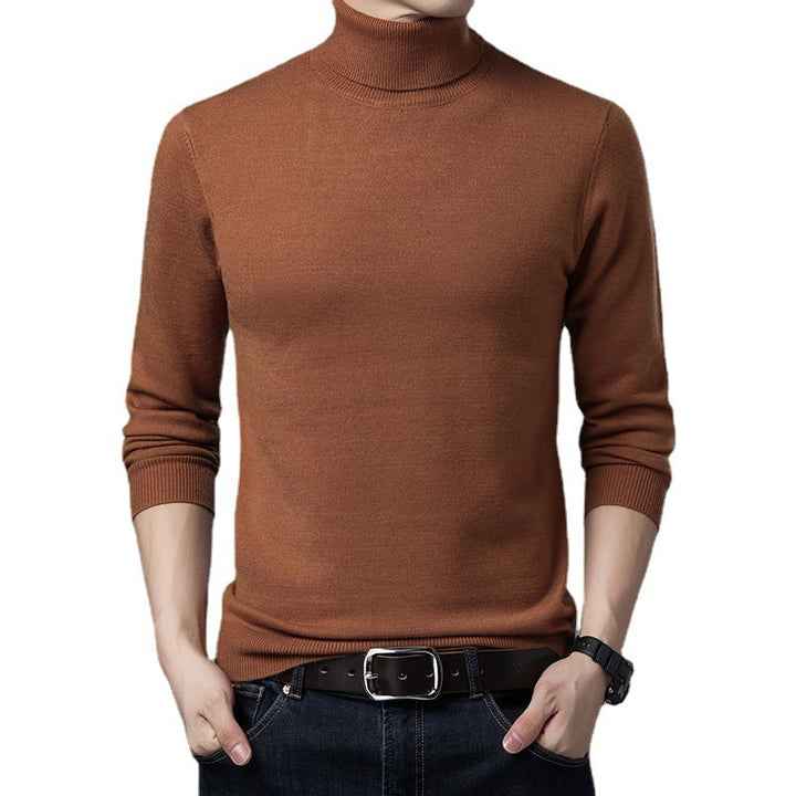 High-quality wool turtleneck sweater for men Lune London