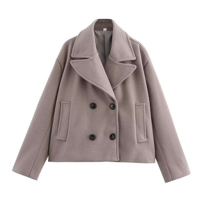 Veste courte rembourrée à la mode pour femmes Chic & Stil