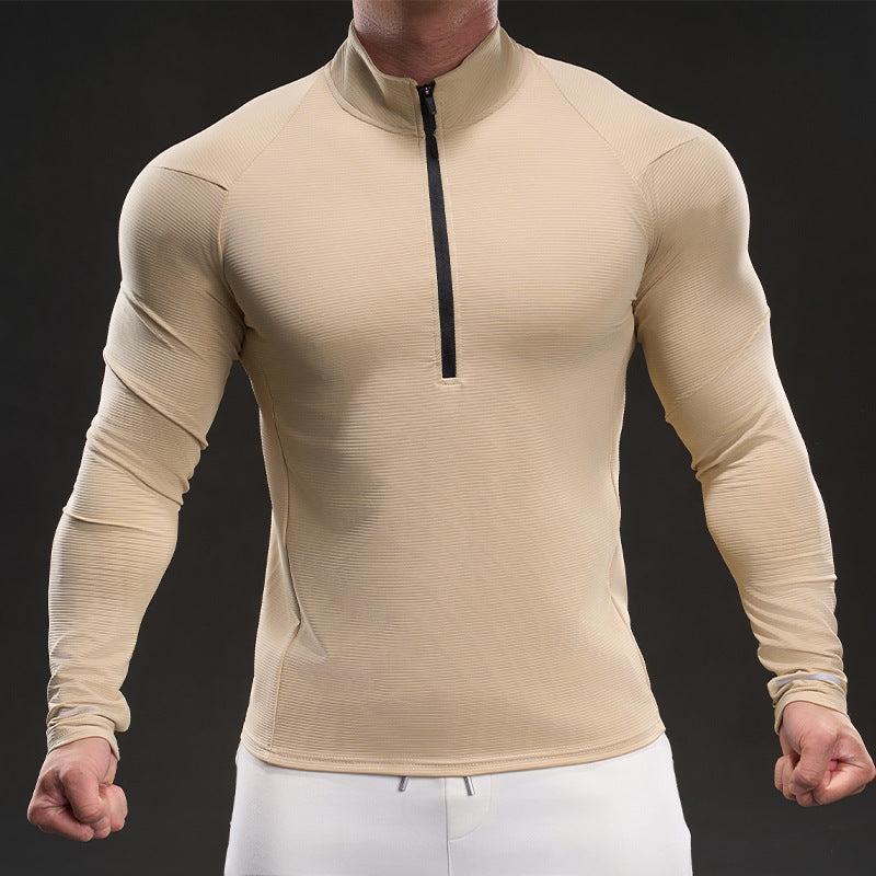 Men High-end High functional with stand-up collar and short zipper Lune London