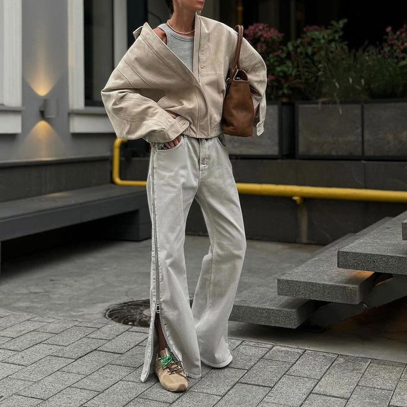 Chic and Stylish Oversized Casual Jacket for Women